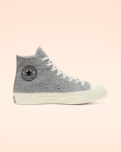 Converse Renew Cotton Chuck 70 Férfi Magasszárú Fekete/Fehér | JBHYRVF-HU